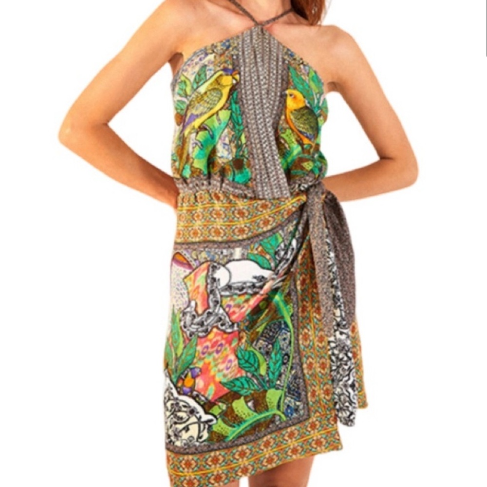 FARM Rio Multicolor Tropical Mini Dress